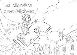 coloriage les alphas